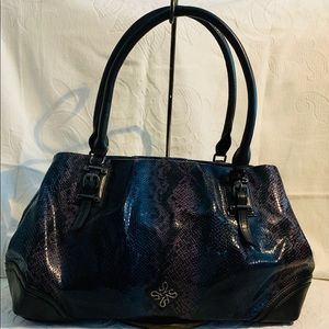 Simply Vera Vera Wang snakeskin Shoulder Bag